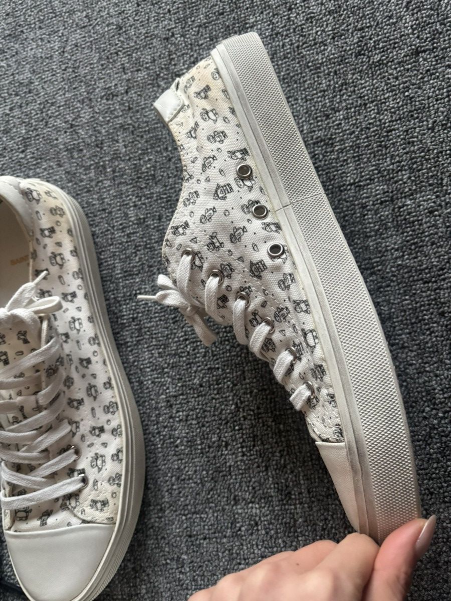 Saint Laurent Paris Saint Laurent Paris robot monogram sneakers Size US 9 / EU 42 - 5 Thumbnail