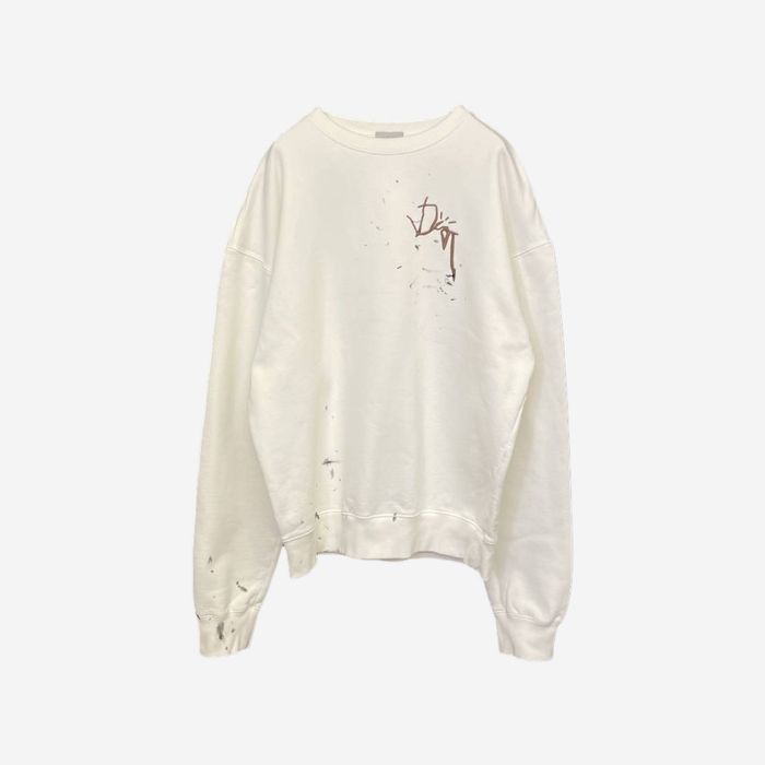 Dior Dior x Travis Scott Oversize Crewneck | Grailed