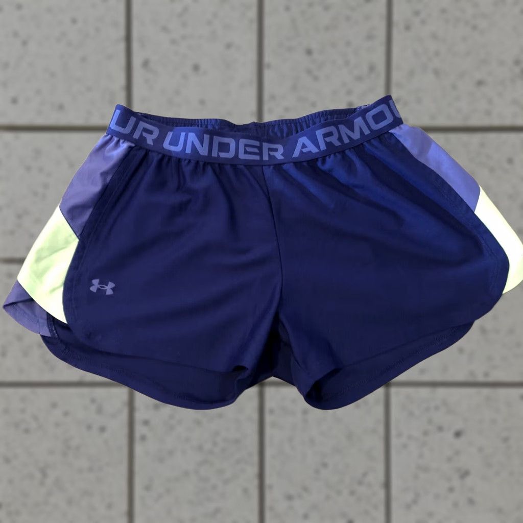 Under Armour Womens Under Armour Shorts M Medium Navy Blue Athletic Gym Workout Size 32" / US 10 / IT 46 - 1 Thumbnail