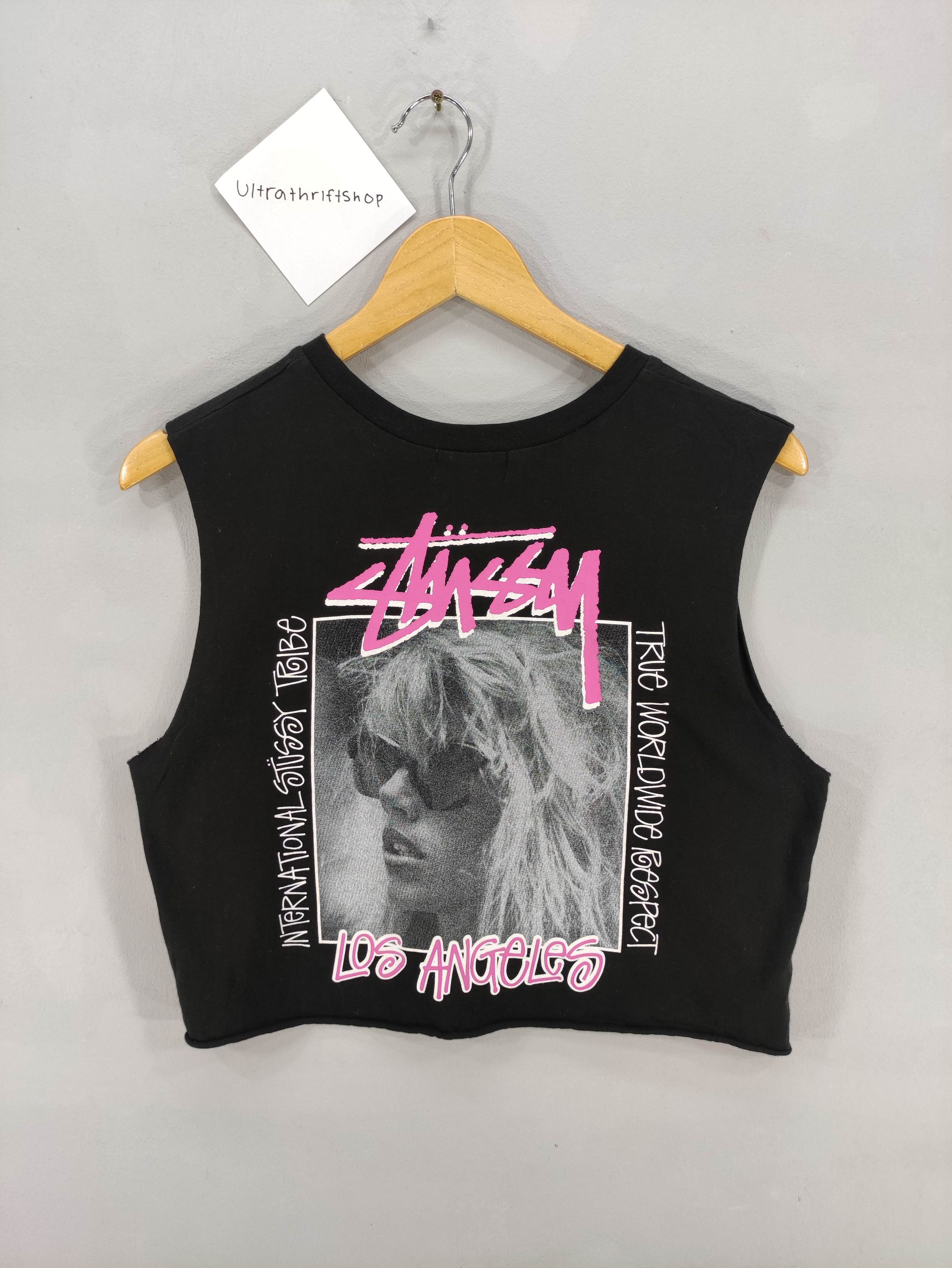 Stussy Vintage Stussy Los Angeles Tank Tops Big Logo Size M / US 6-8 / IT 42-44 - 1 Thumbnail