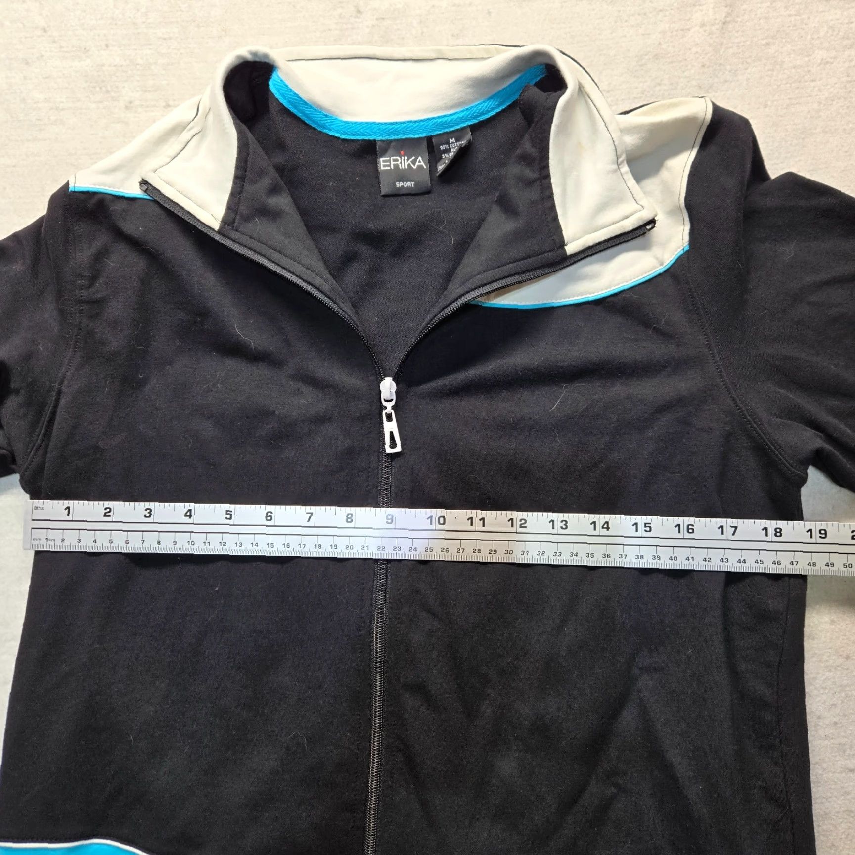 Velour ERIKA Jacket Women M Gray Velour Zippered Casual All Seasons Basic Jacket Size M / US 6-8 / IT 42-44 - 3 Thumbnail