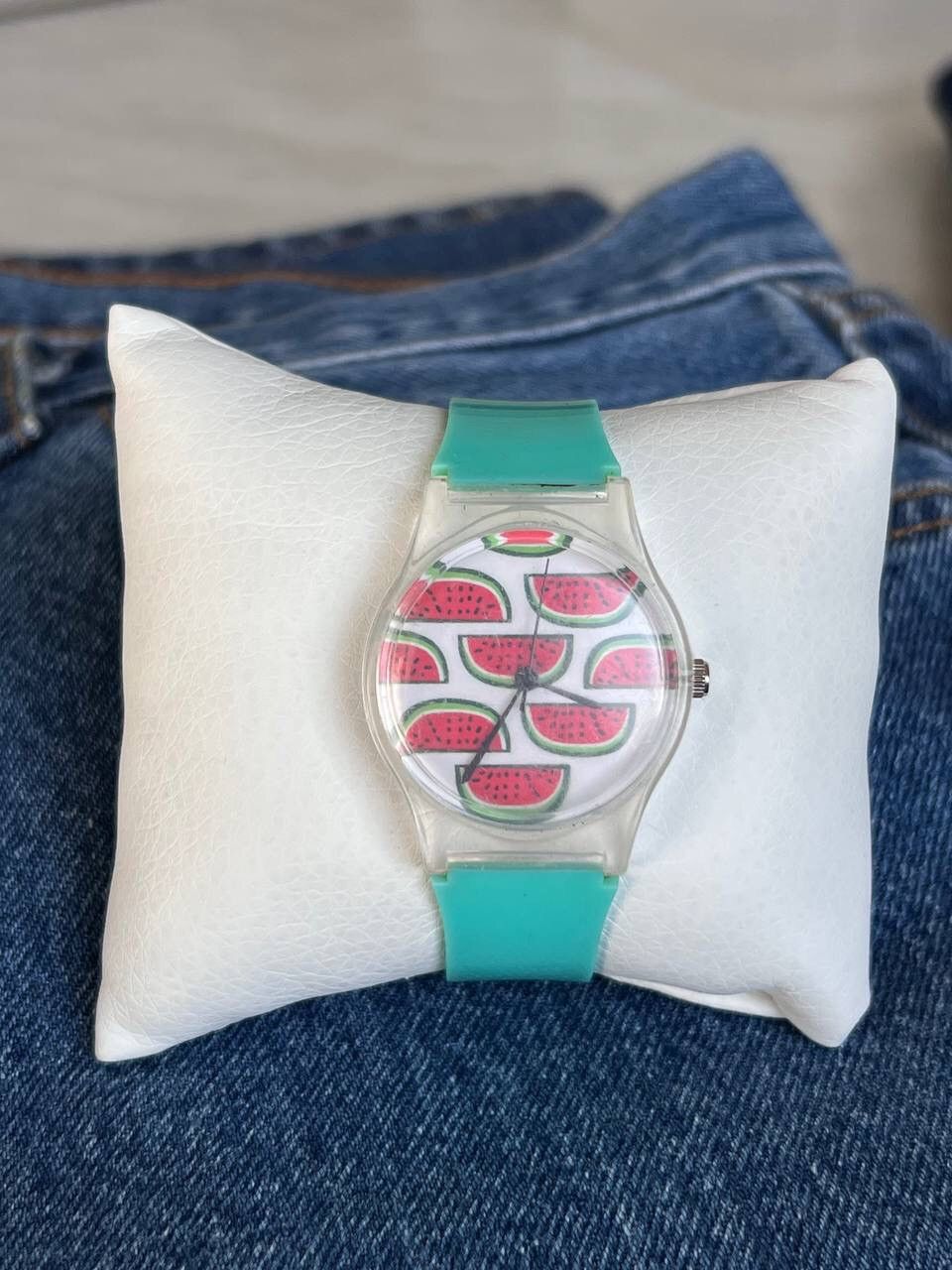 Japanese Brand × Vintage Vintage Watermelon 🍉 Summer Japanese style futuristic Watch Size ONE SIZE - 2 Thumbnail