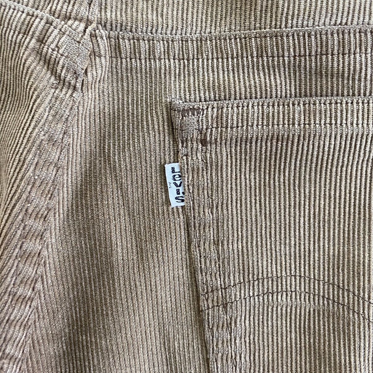 Levi's Vintage 70’s Levis 517 Faded Brown Corduroy Flared Jeans Size US 34 / EU 50 - 22 Thumbnail