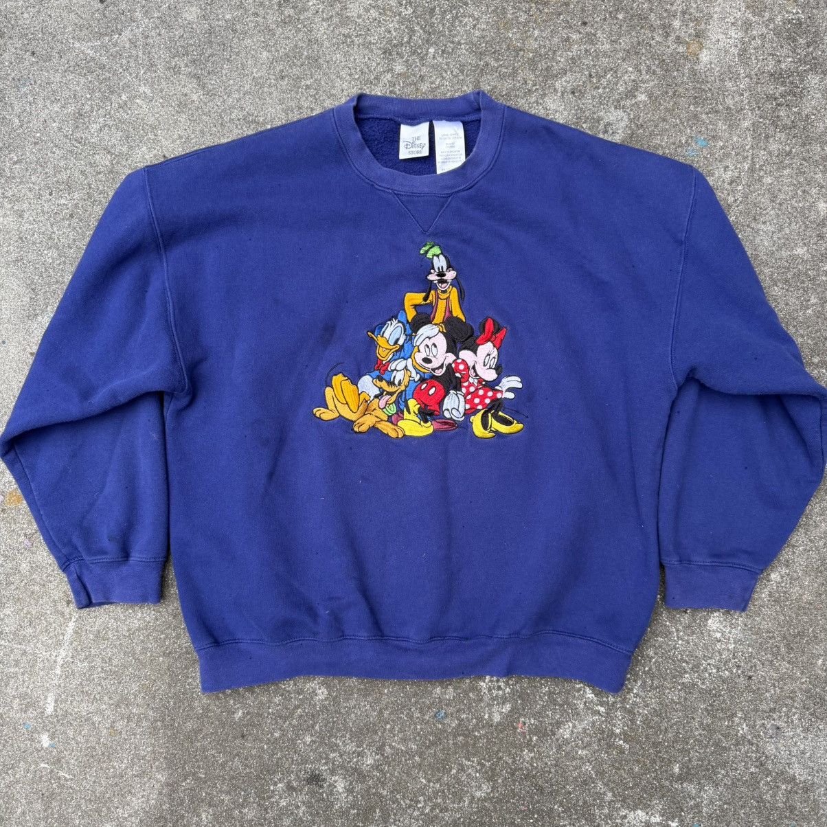 Disney Disney Mickey Mouse blue sweatshirt large Size US L / EU 52-54 / 3 - 1 Thumbnail