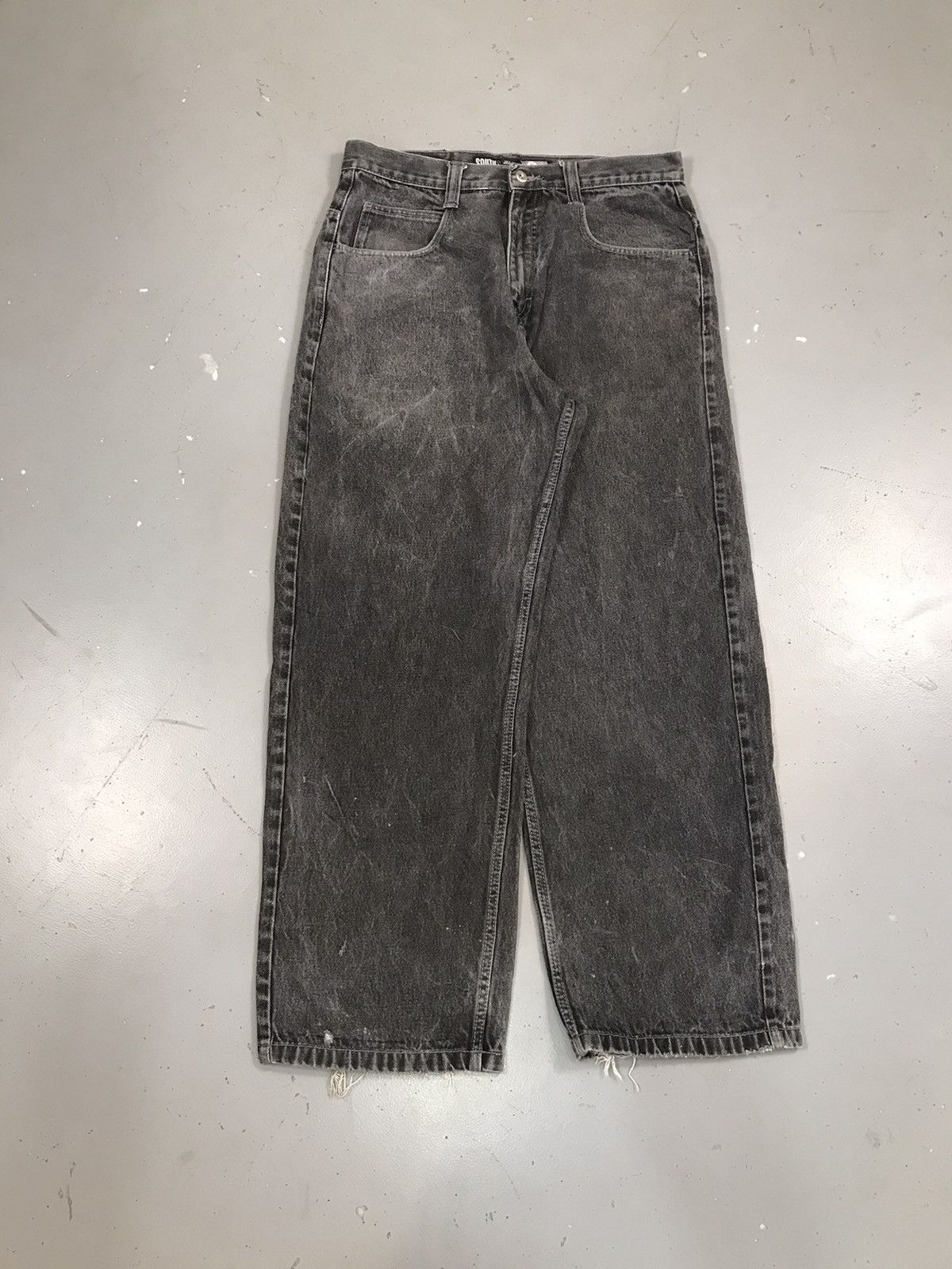 Southpole × Vintage Vintage Southpole white tab baggy fit denim Size US 33 - 1 Thumbnail