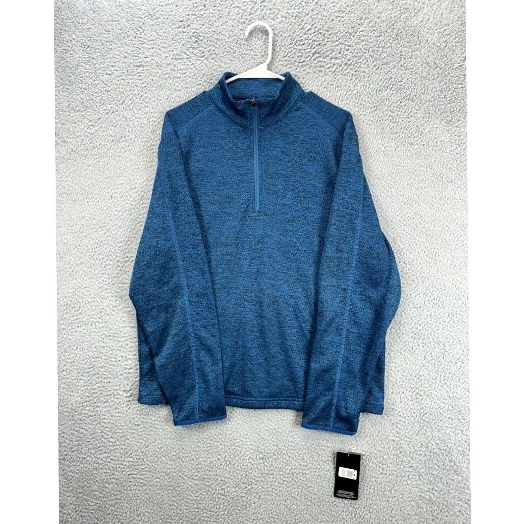 PGA Tour PGA Tour Shirt Mens Small Blue Athletic Pullover Quarter Zip Long Sleeve NEW Size US S / EU 44-46 / 1 - 3 Thumbnail