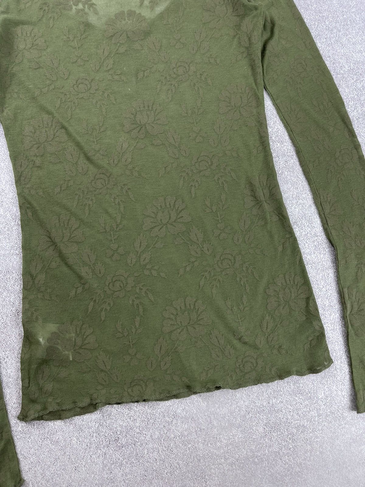 Denim & Supply Ralph Lauren Denim & Supply Ralph Lauren Floral Mesh Long Sleeve Size S Size S / US 4 / IT 40 - 13 Thumbnail