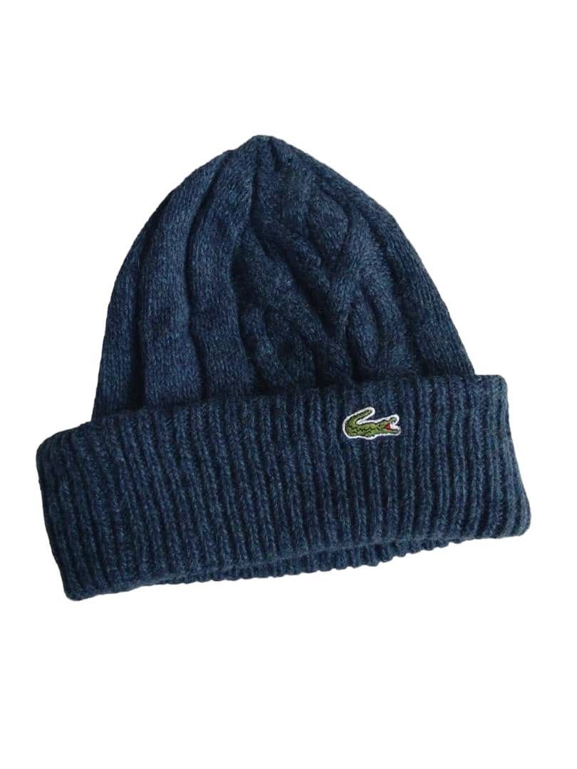 Japanese Brand × Lacoste LACOSTE Beanie Hats Nice 🔥🔥 Size ONE SIZE - 1 Thumbnail