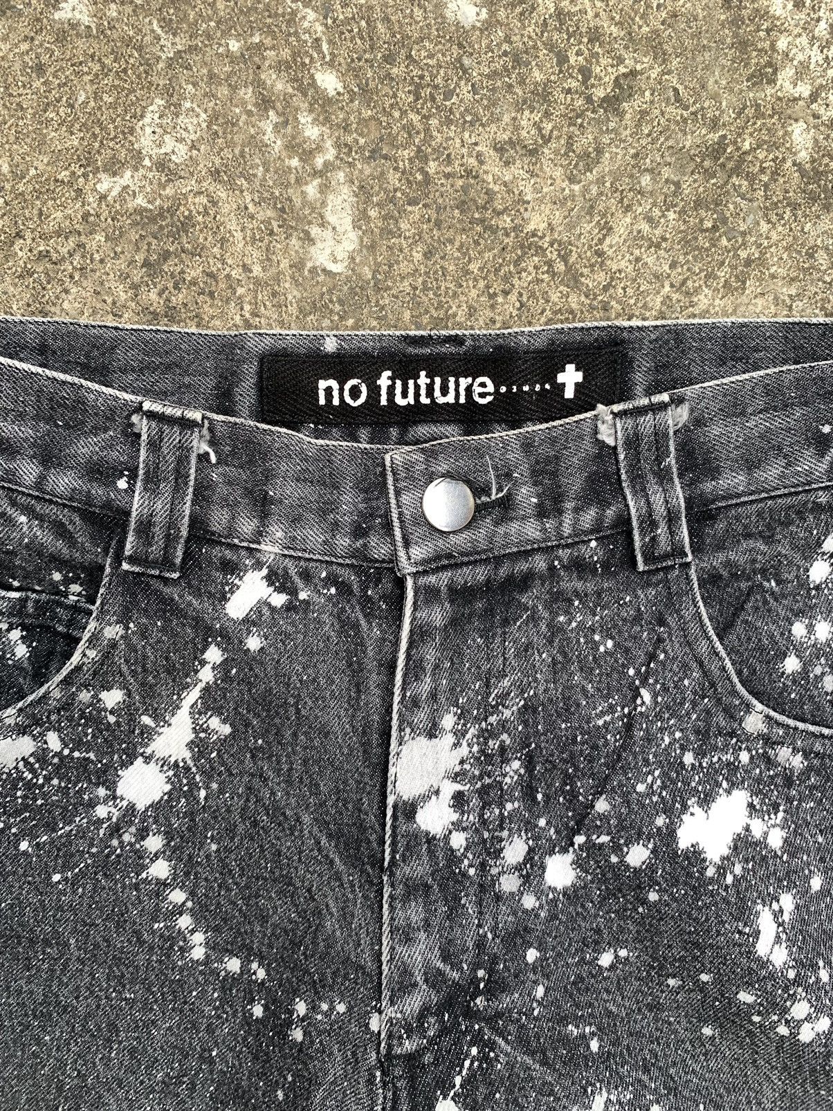 Japanese Brand × No Future No Future Zipper Jeans Size US 30 / EU 46 - 5 Thumbnail
