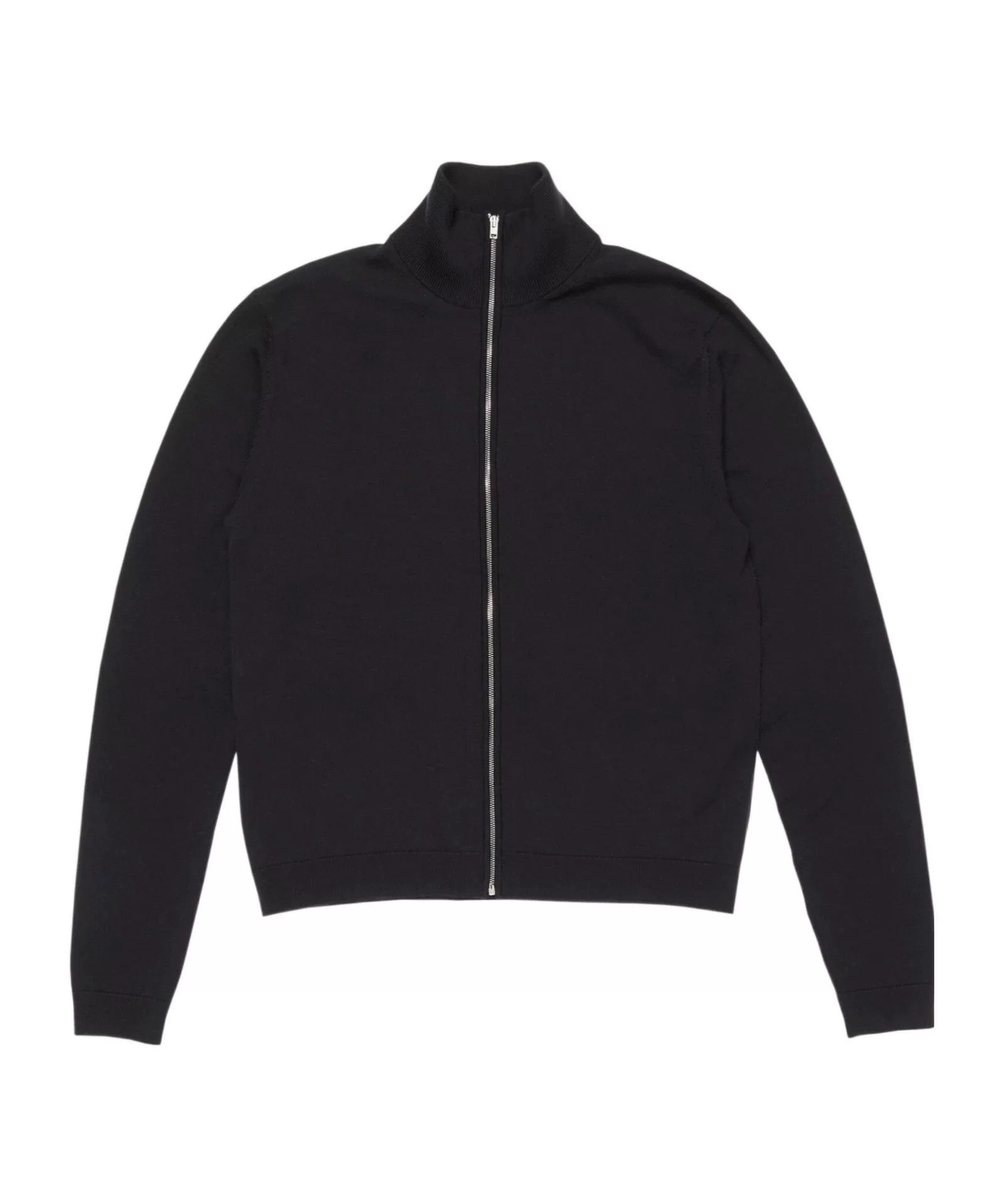 Acne Studios Acne Studios Black Wool Zip-Up Jacket Size US XS / EU 42 / 0 - 1 Thumbnail