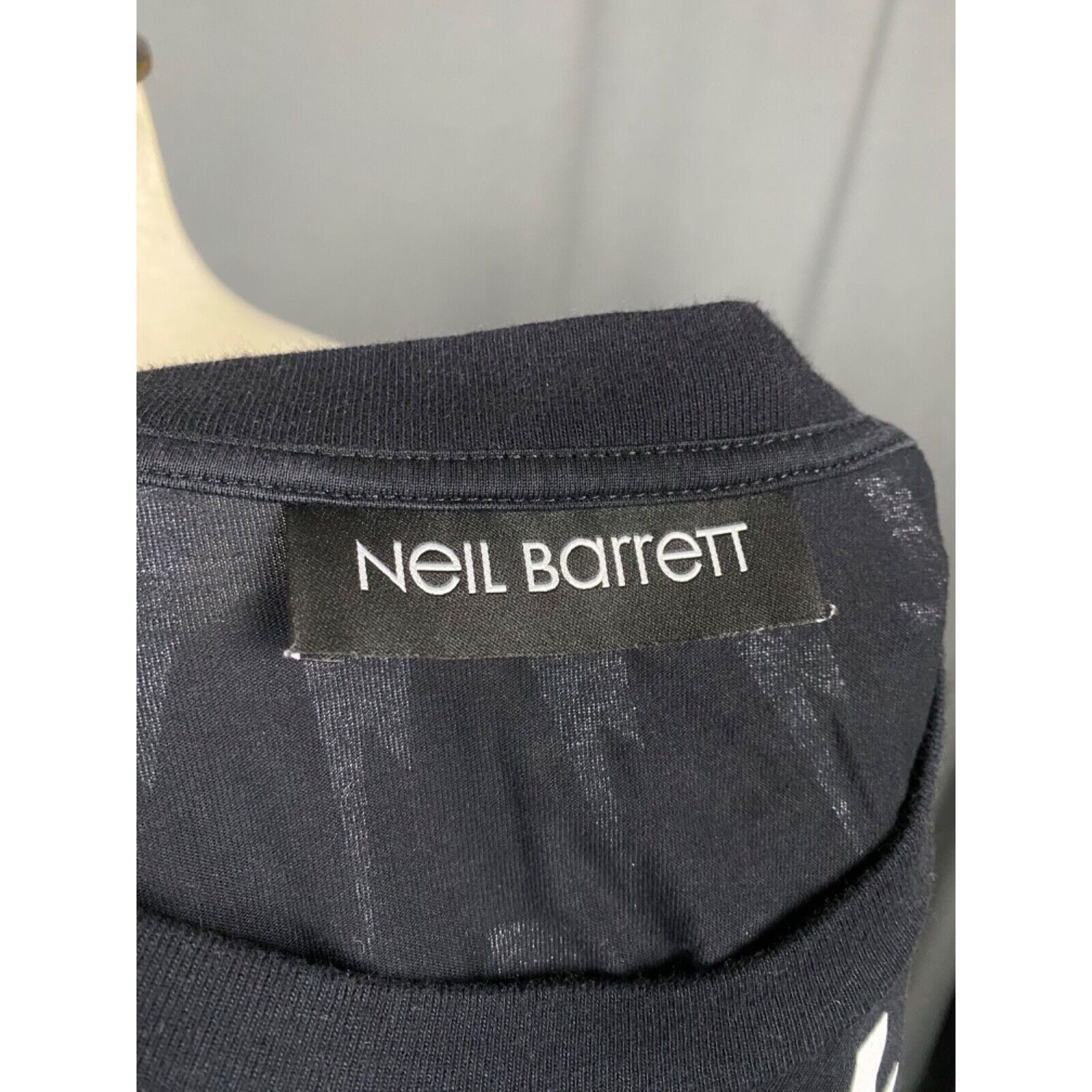 Neil Barrett MINT! Neil Barett FAIRISLE THUNDERBOLT Lightining Men's Blac Size US S / EU 44-46 / 1 - 8 Thumbnail
