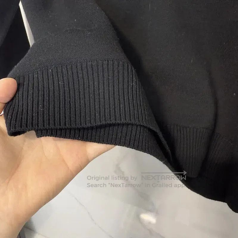 Burberry Burberry Black Logo Long Sleeve Knit Top. Size S / US 4 / IT 40 - 9 Thumbnail