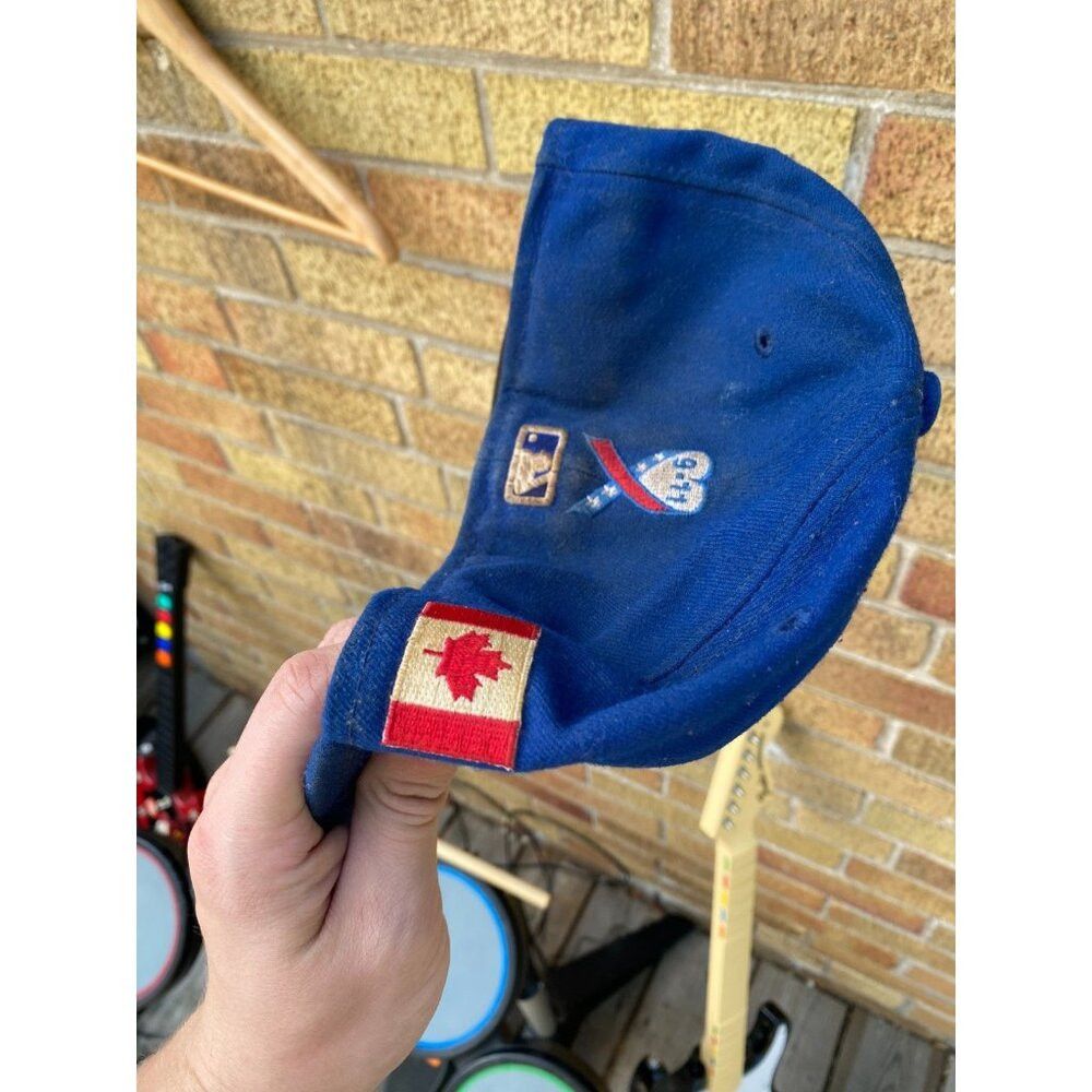 Vintage Vintage 2001 Toronto Blue Jays 9-11 Embroidered Support Hat Size ONE SIZE - 6 Thumbnail