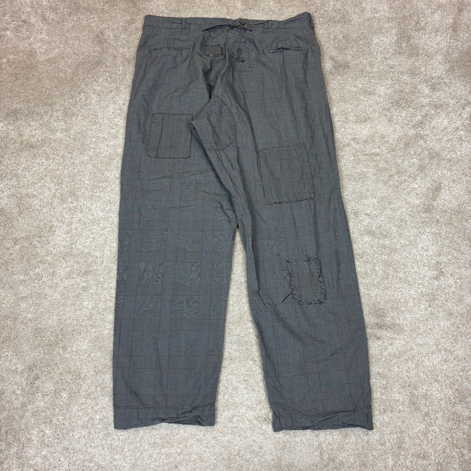 Magnolia Pearl Magnolia Pearl Cotton Charmie Pinstripe Trousers Size 36" / US 14 / IT 50 - 4 Thumbnail