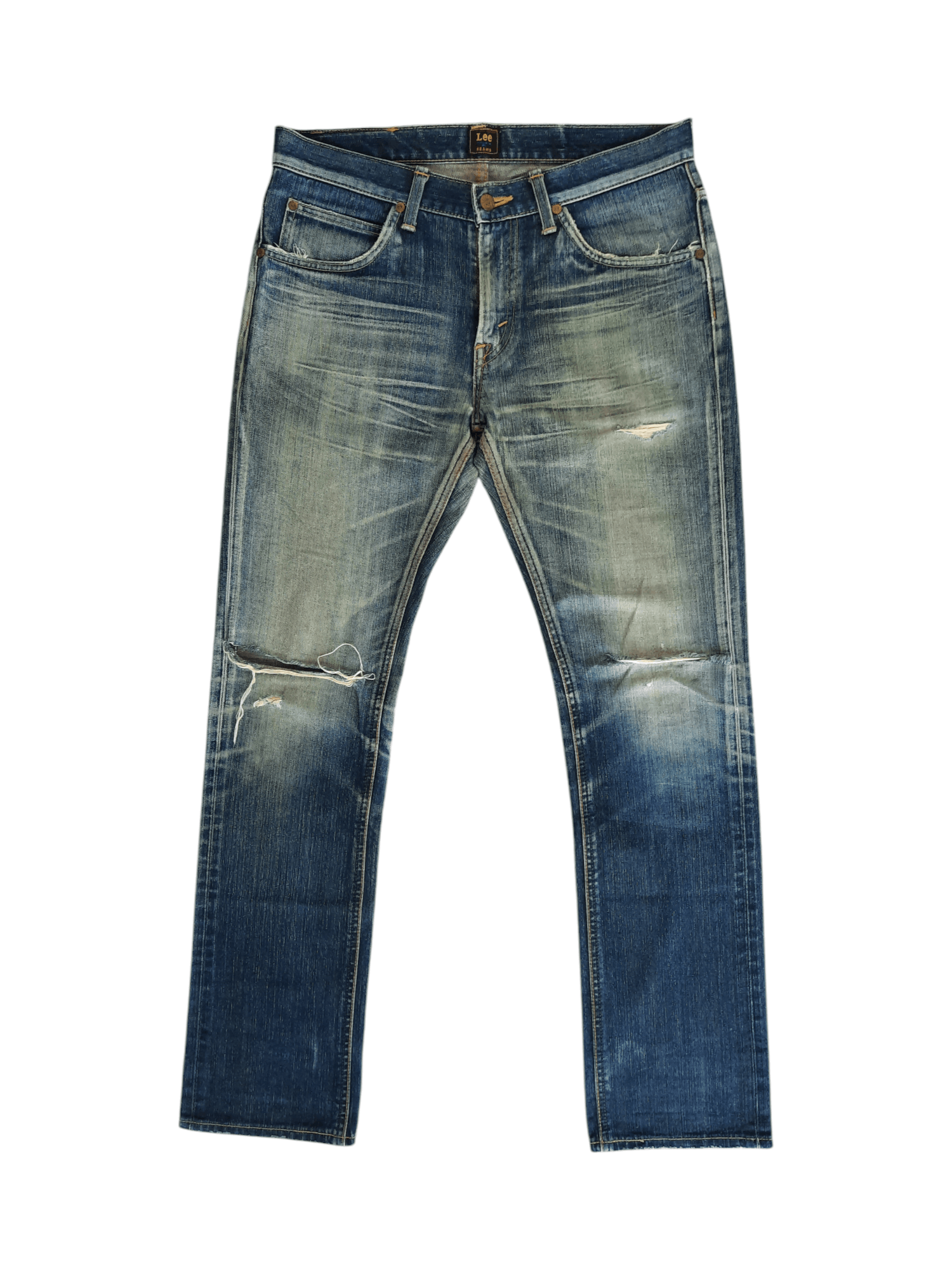 Beams Japan ⛓️ Lee riders x beams rock style stonewash denim jeans Size US 32 / EU 48 - 1 Thumbnail