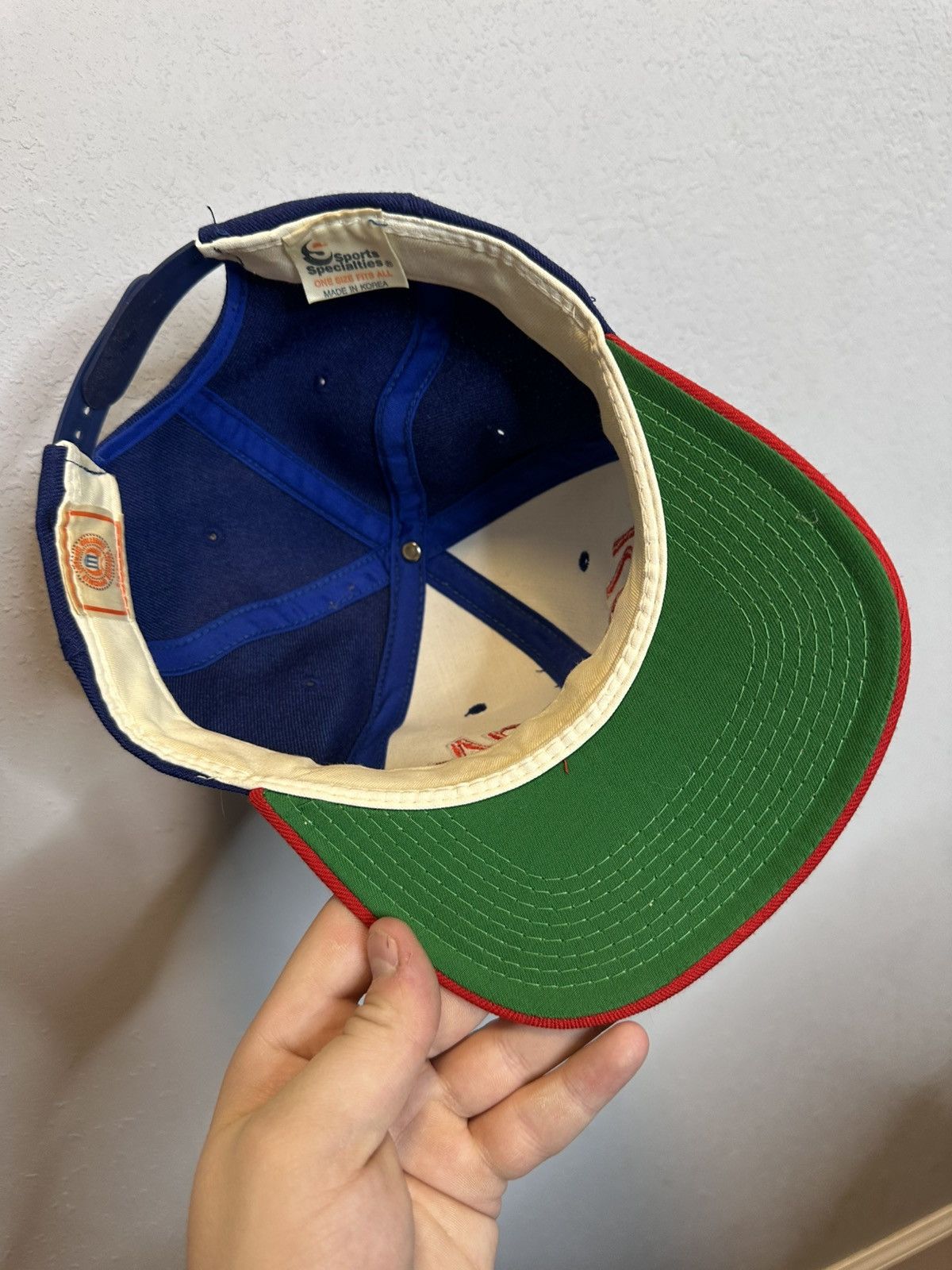Sports Specialties Kansas Jayhawks sports specialties hat script SnapBack 80s Size ONE SIZE - 3 Thumbnail