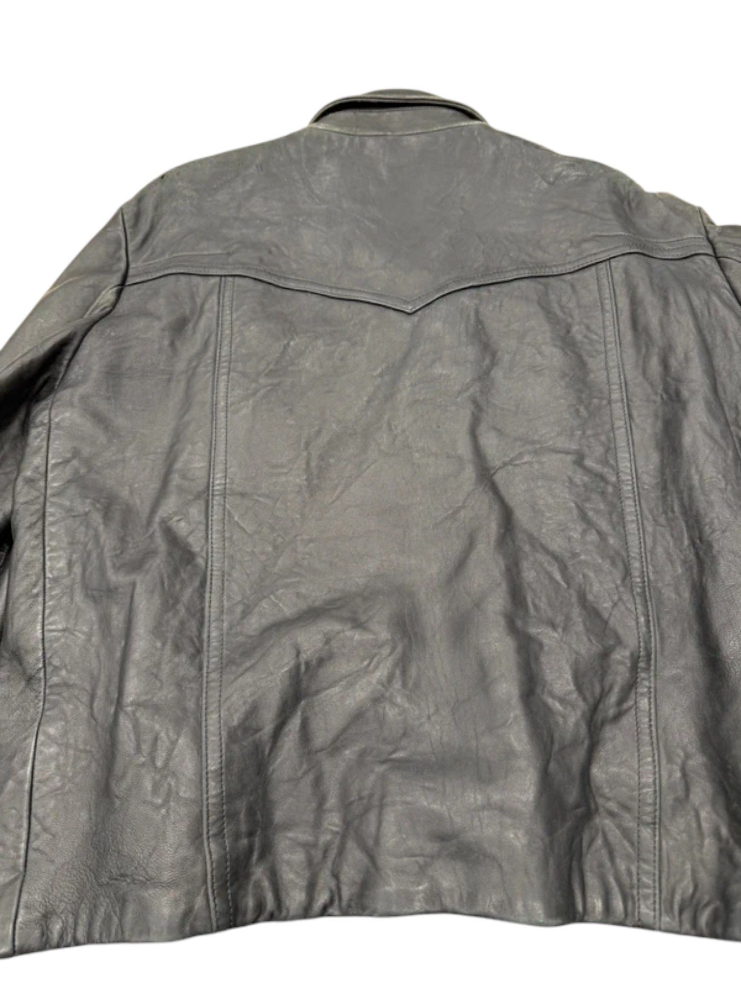 Number (N)ine Number (N)ine Western Leather Jacket FW2007 Size US M / EU 48-50 / 2 - 11 Thumbnail