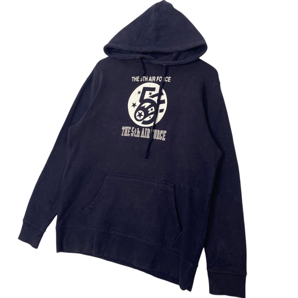 Other Vintage The 5th Air Force Hoodie Sweater Navy Blue Big Logo Size US M / EU 48-50 / 2 - 2 Thumbnail