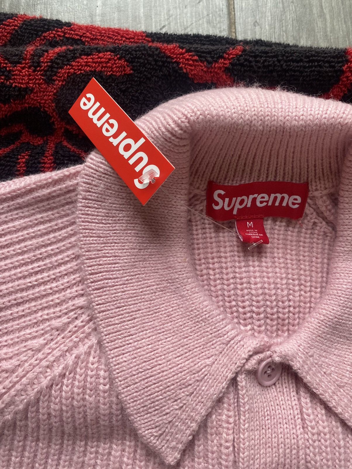 Supreme Supreme Small Box Polo Sweater (FW24) medium | Grailed