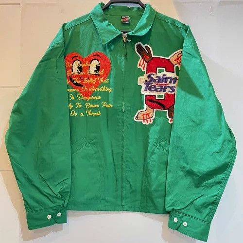 Saint Michael SAINT MICHAEL 22SS Denim Tears Jacket Green Cotton