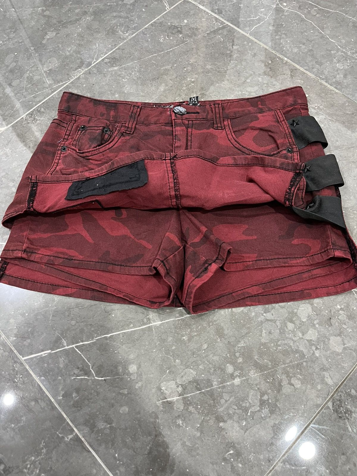 Hysteric Glamour × If Six Was Nine × Japanese Brand Glamorous apparel 2in1 vkei styled Size 30" / US 8 / IT 44 - 3 Thumbnail