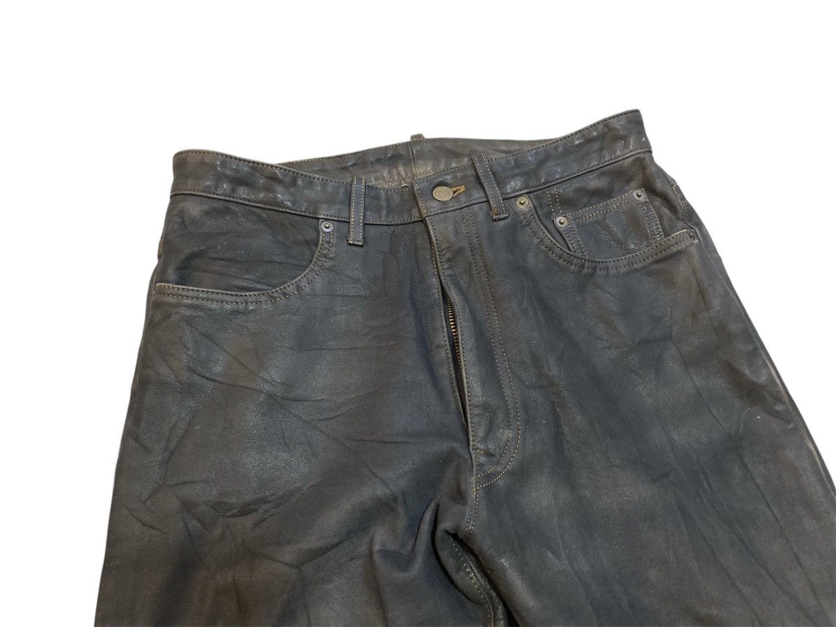 Japanese Brand × Leather × Vintage Vintage Explorer Riding Jeans Leather Lot 7278 Made Japan Size US 32 / EU 48 - 5 Thumbnail