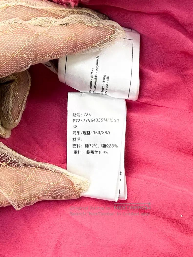 Chanel Chanel 22S rose pink long-sleeved short cloak jacket Size XS / US 0-2 / IT 36-38 - 6 Thumbnail