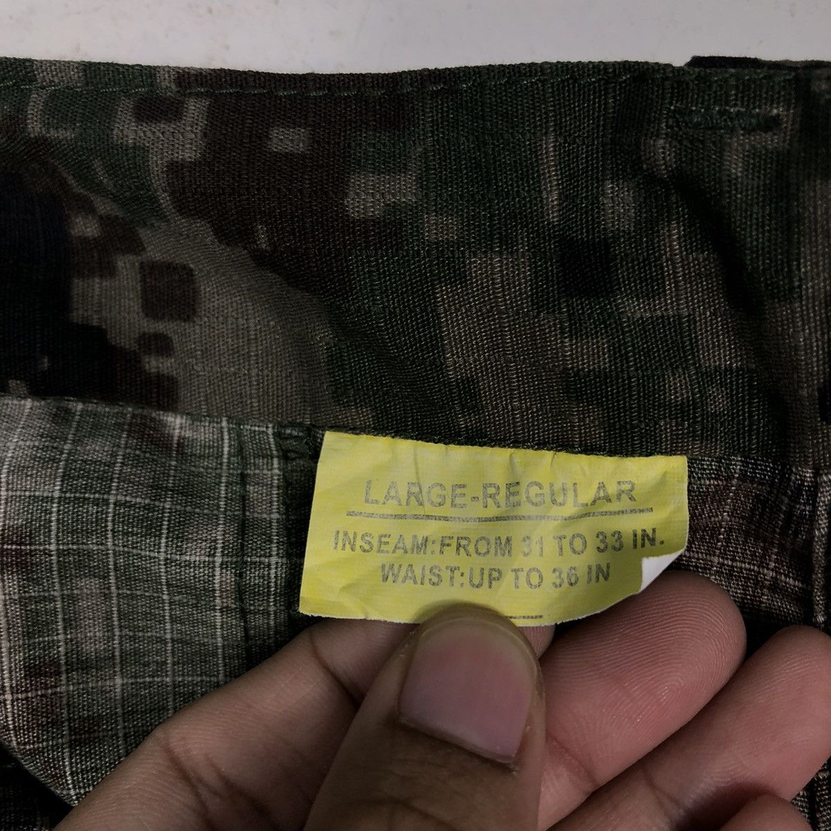 Japanese Brand Vintage Camouflage Analog Trouser Army Combat Buzz Ricksons Size US 34 / EU 50 - 15 Thumbnail