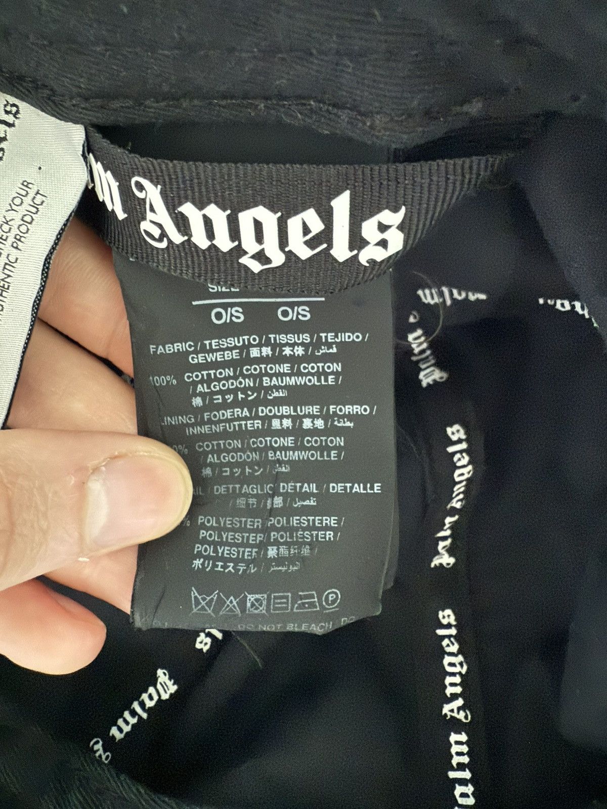 Palm Angels Palm Angels Embroidered Logo Snapback Cap Size ONE SIZE - 7 Thumbnail