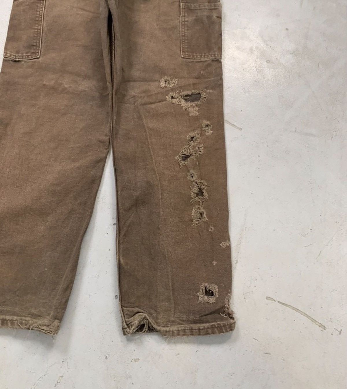 Carhartt Vintage carhartt b136 dkb double knee denim Size US 30 / EU 46 - 8 Thumbnail