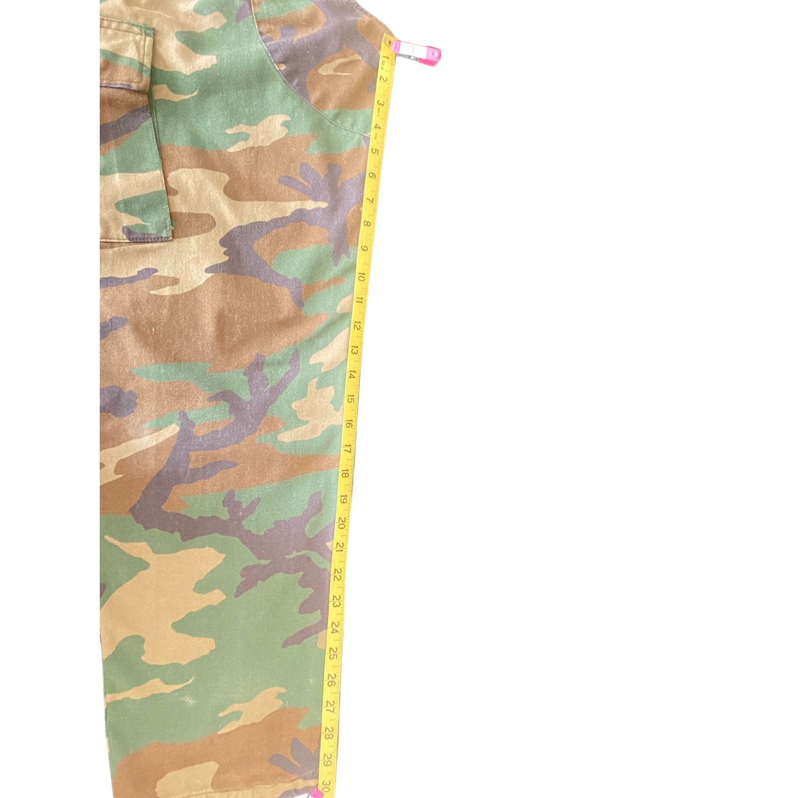 Other Vintage 1980s U.S. Military Camo Cargo Pants Size 34" / US 12 / IT 48 - 8 Thumbnail