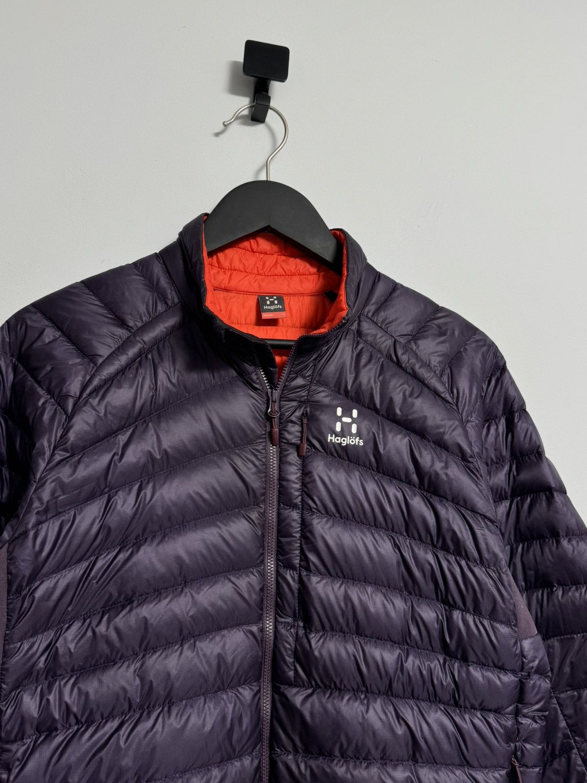 Haglofs Haglofs Womens Outdoor Hiking Nylon Down Puffer Jacket Size L / US 10 / IT 46 - 2 Thumbnail
