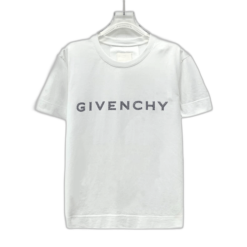 Givenchy White Logo Short Sleeve T-Shirt