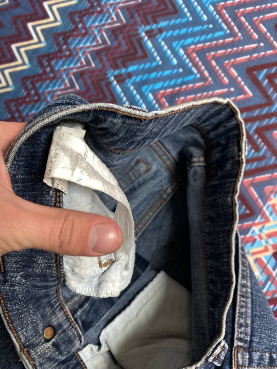 Mustang × Vintage MUSTANG BASIC CLASSIC GREAT QUALITY DENIM JEANS PANTS Size US 28 / EU 44 - 2 Thumbnail