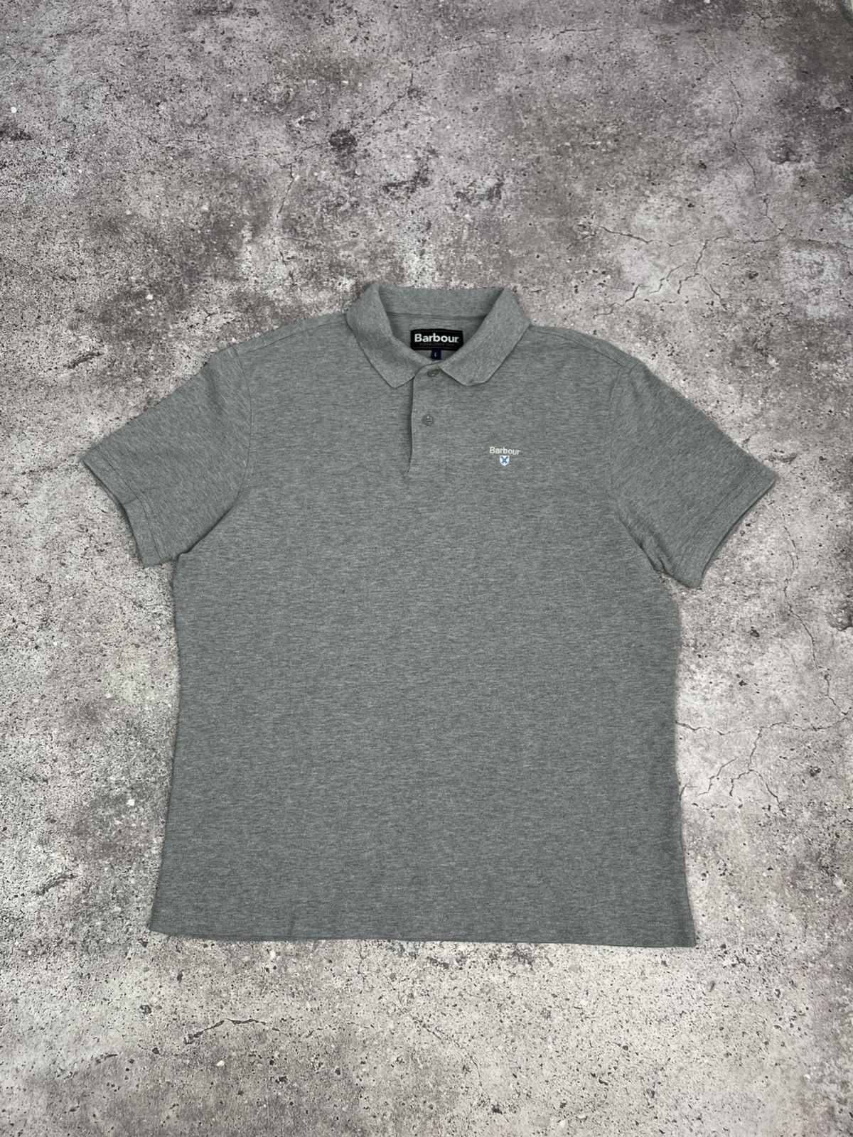 Barbour Barbour Men's Polo Shirt Short Sleeve Size US L / EU 52-54 / 3 - 1 Thumbnail