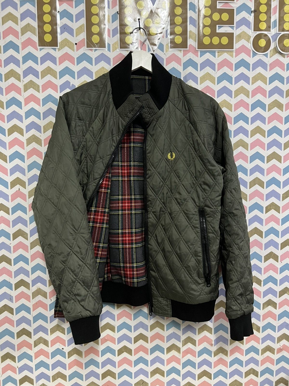 Fred Perry ❌SOLD❌FRED PERRY REVERSIBLE JACKET Size US L / EU 52-54 / 3 - 1 Thumbnail