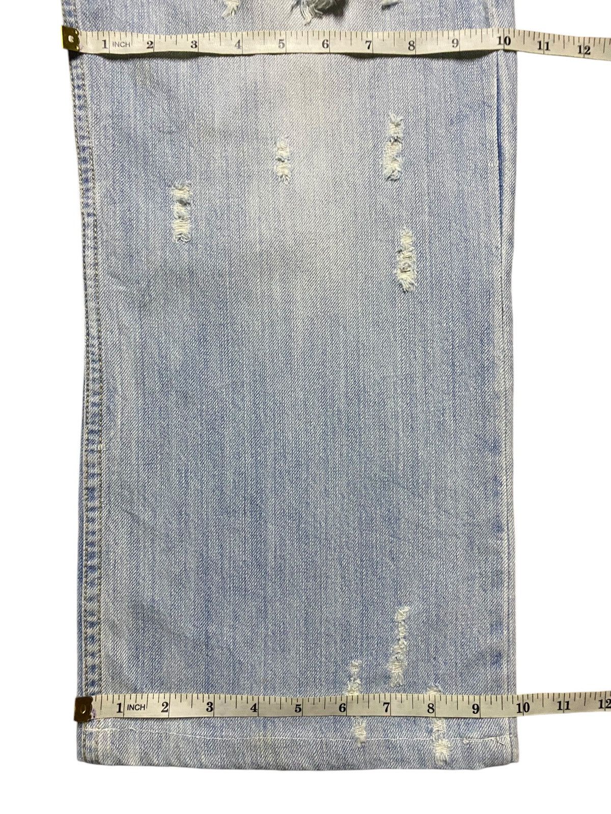 Replay Vintage Japanese Brand Replay Faded Wash Distressed Jeans Size US 36 / EU 52 - 20 Thumbnail