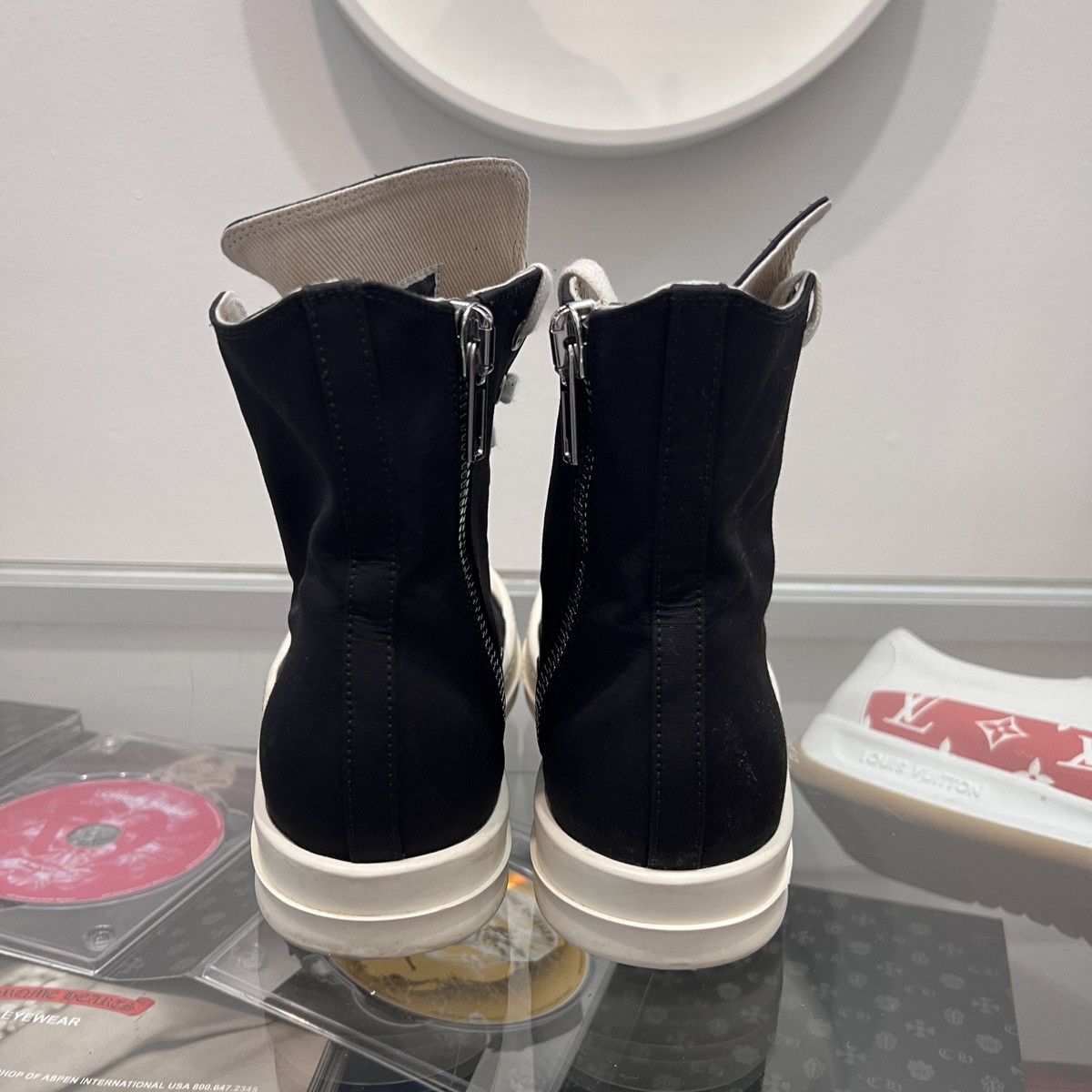 Rick Owens Drkshdw Rick Owens Ramones High Size US 7 / IT 37 - 4 Thumbnail