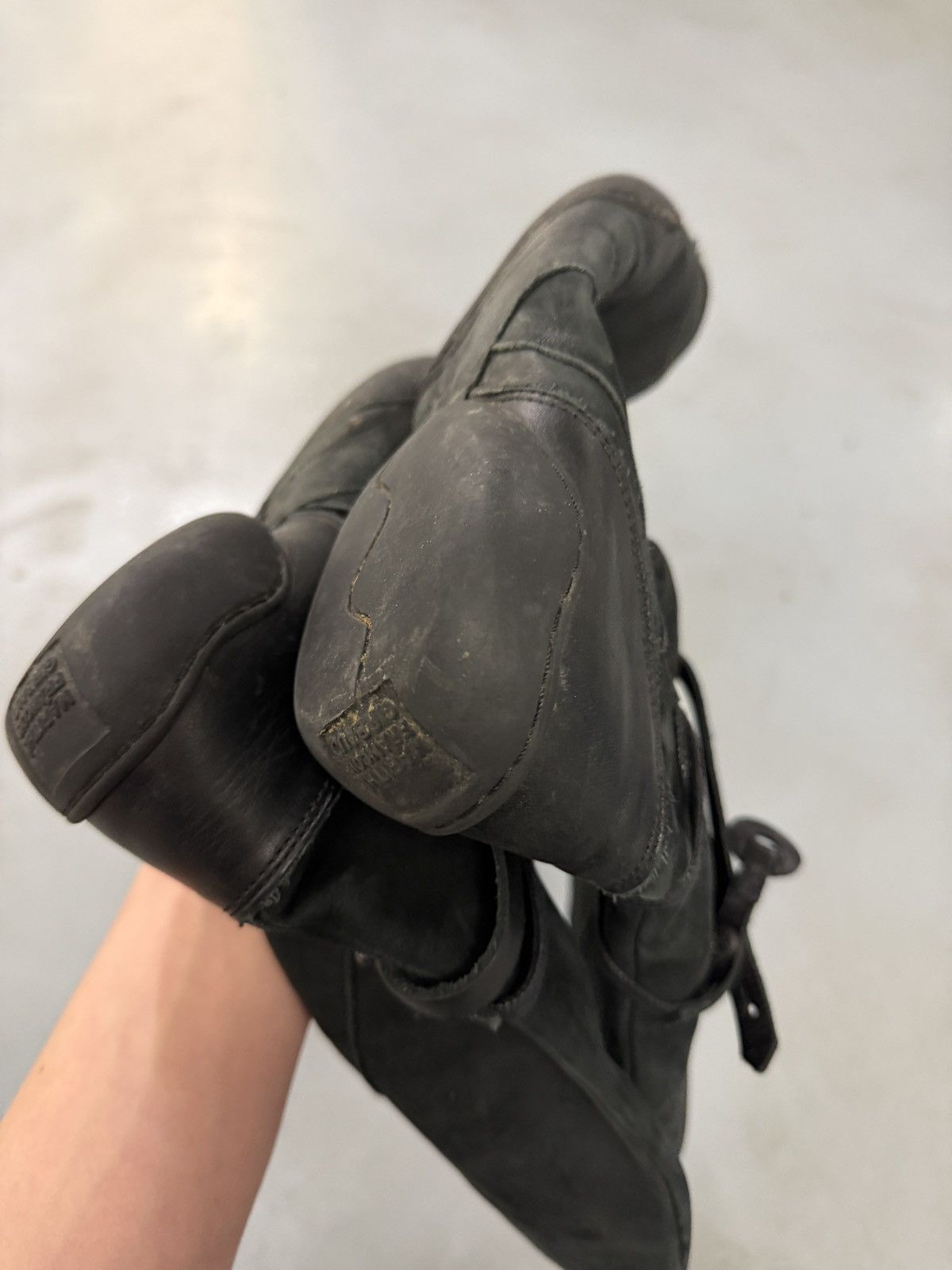 Marithe + Francois Girbaud Marithé François Girbaud Tall Leather Boots Size US 8 / IT 38 - 18 Thumbnail