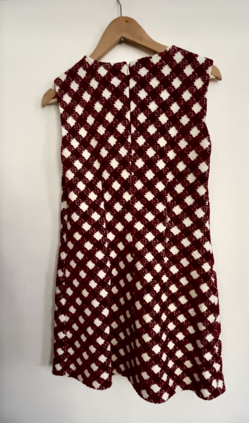 Oscar De La Renta Oscar de la Renta Fall 2024 Chenille Tweed Mini Dress Size M / US 6-8 / IT 42-44 - 2 Thumbnail