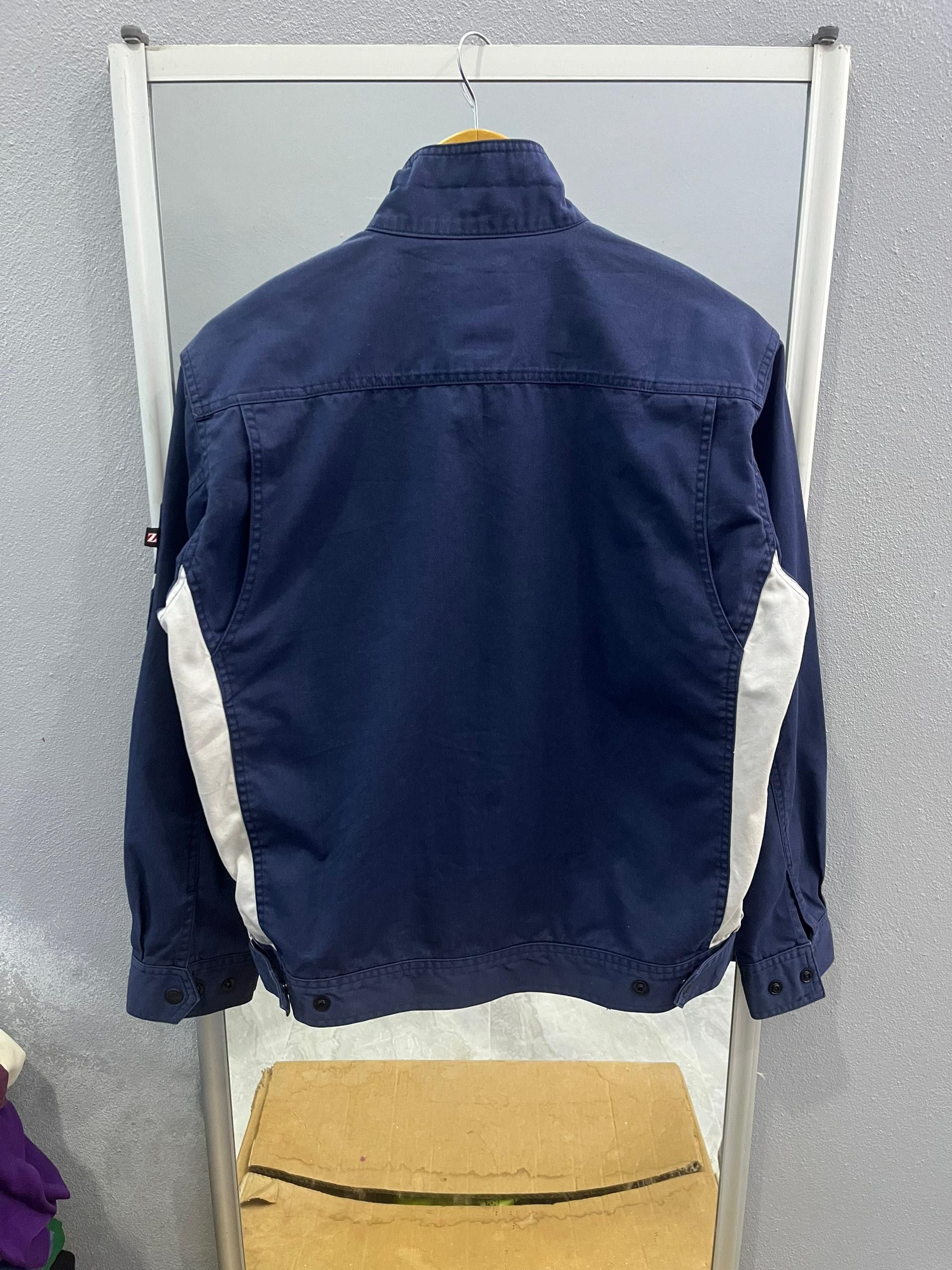 Japanese Brand Z-DRAGON Japanese Work Jacket Navy Reflective L Size US M / EU 48-50 / 2 - 11 Thumbnail
