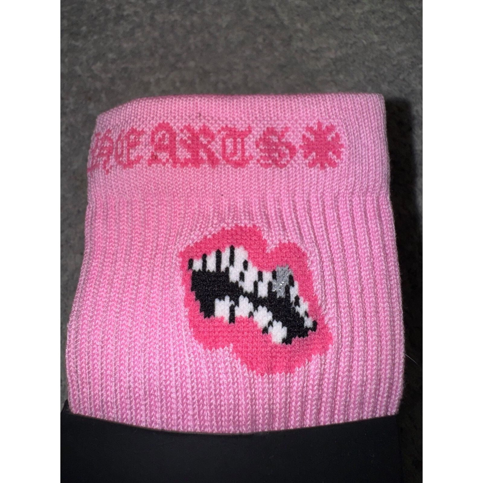 Chrome Hearts Chrome Hearts Matty Boy Chomper Pink Black White Lips Size ONE SIZE - 6 Thumbnail
