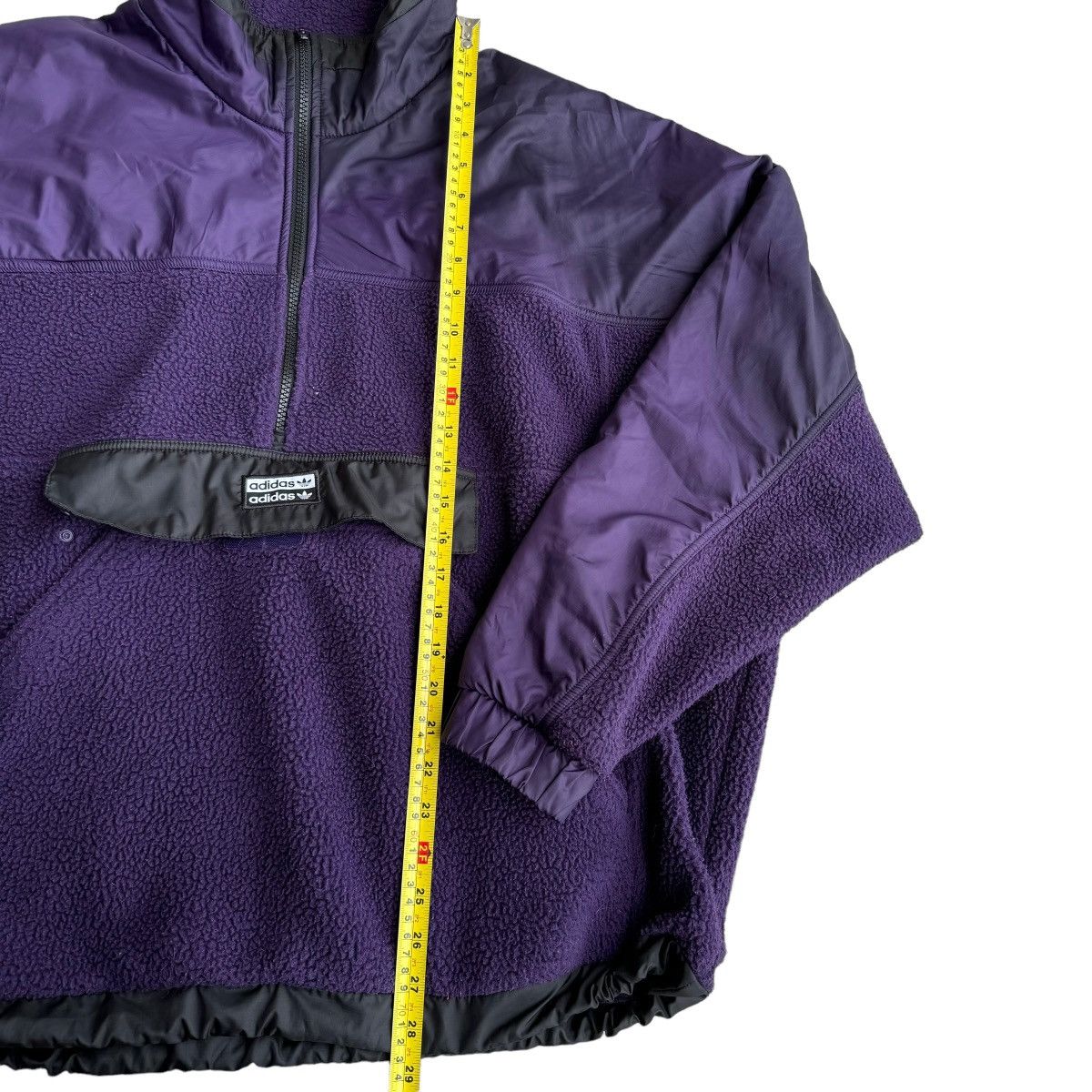 Adidas ADIDAS R.Y.V. Fleece Jacket Sherpa Outdoors Pullover Size US L / EU 52-54 / 3 - 6 Thumbnail
