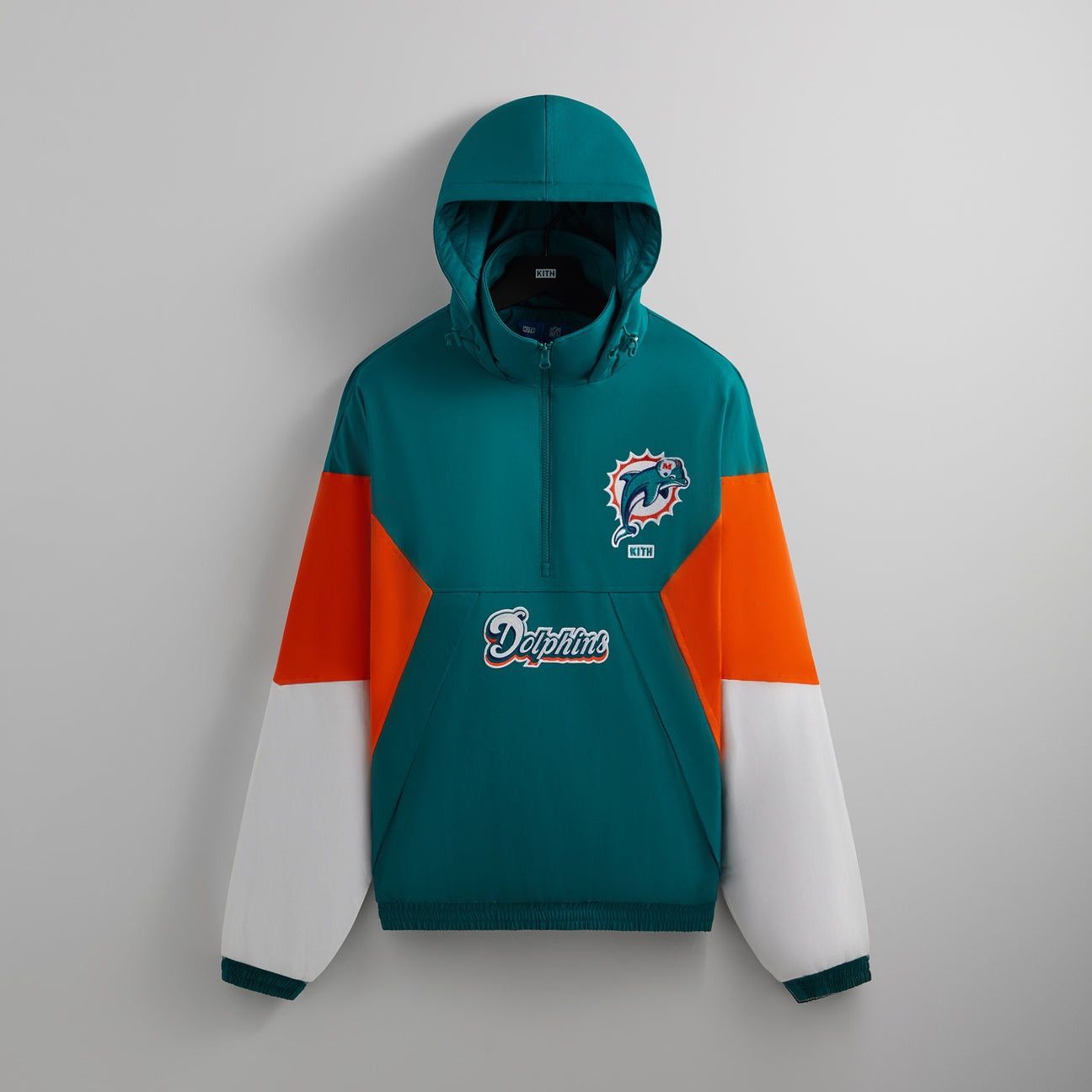 Kith × NFL Kith & '47 for the NFL: Dolphins Quarter Zip Anorak Hood Size US L / EU 52-54 / 3 - 1 Thumbnail