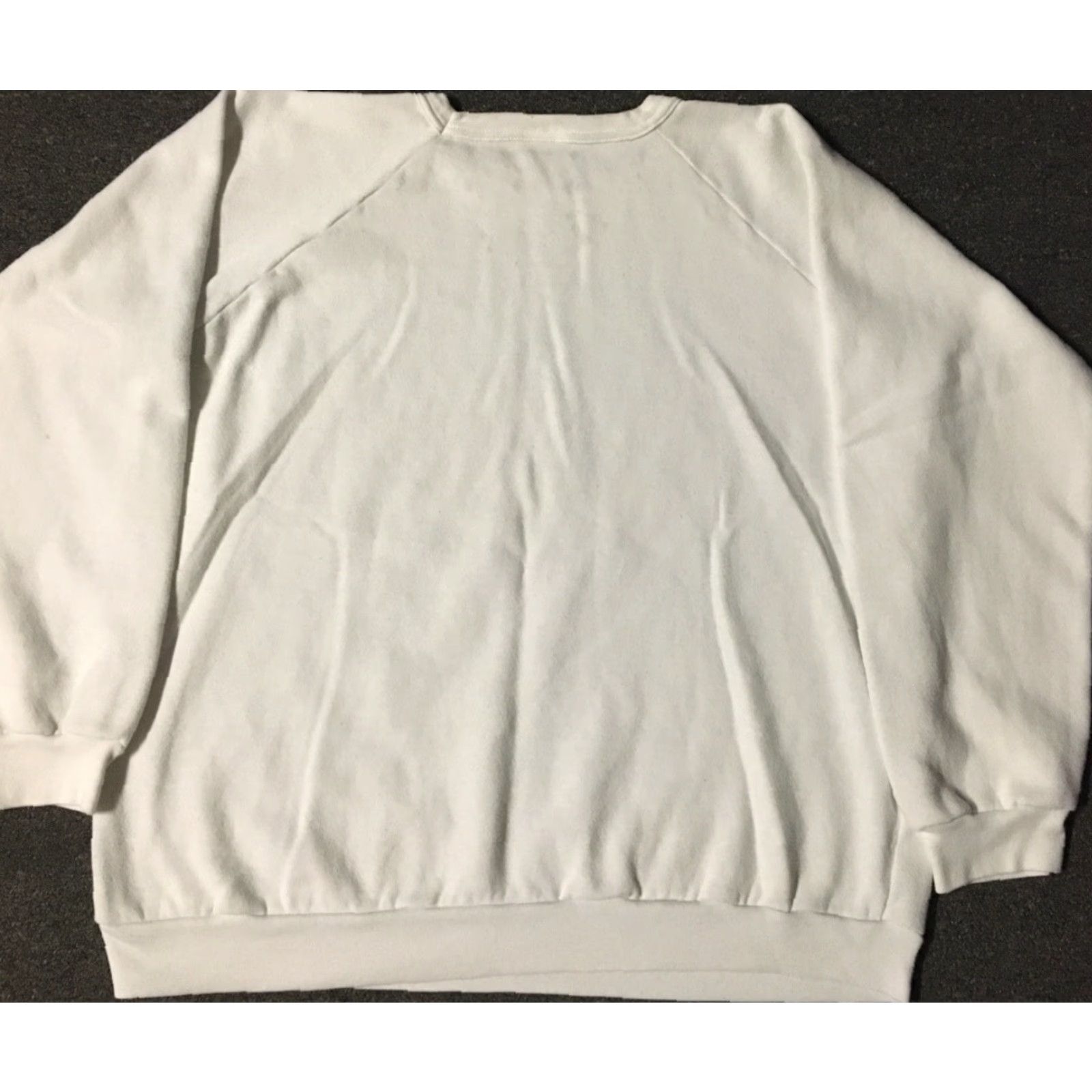 Vintage VINTAGE 80s Rawlings Spellout Sweatshirt M L White Grunge Distressed USA Baseball Track & Field Men's SweatshirtPullover Shirt Size US M / EU 48-50 / 2 - 6 Thumbnail