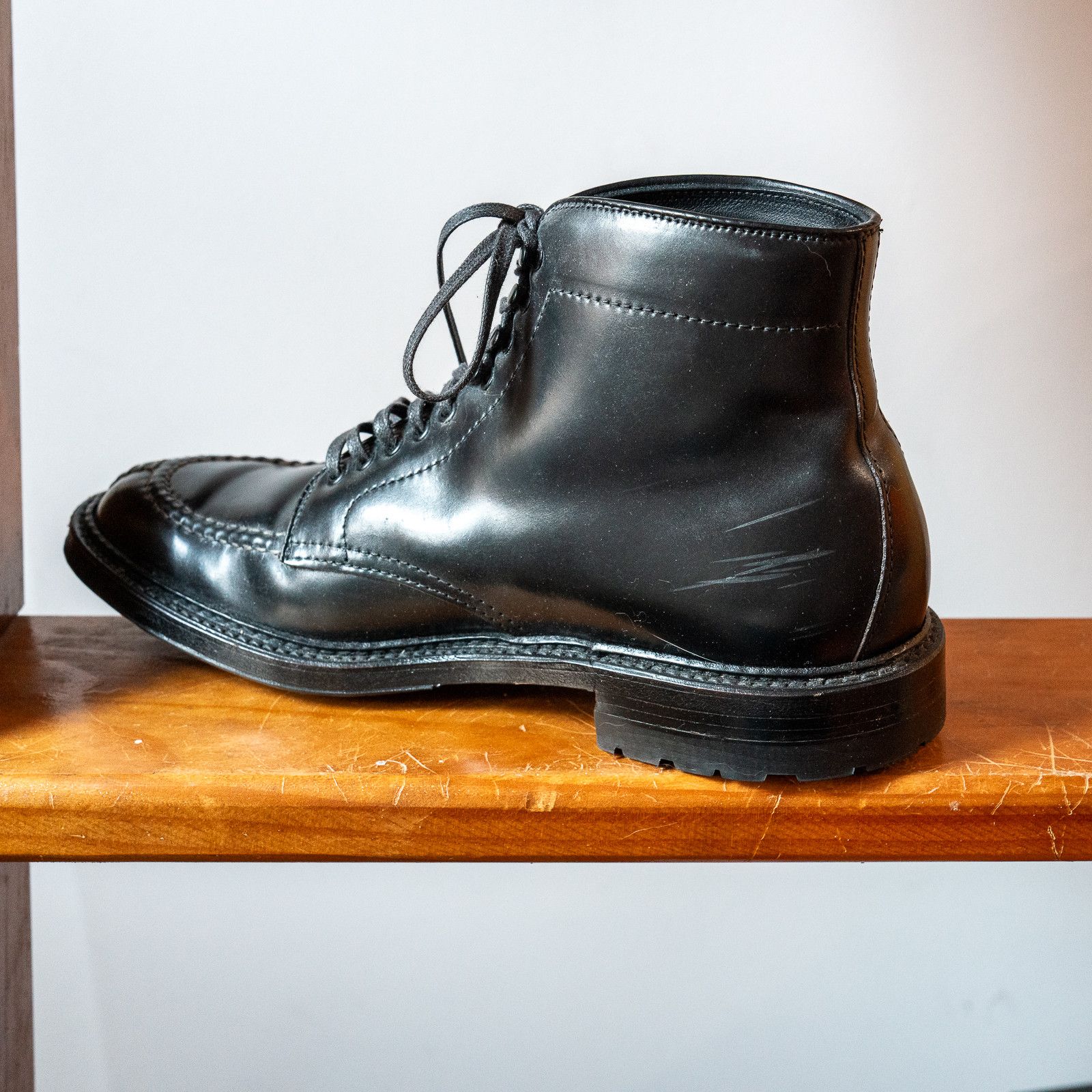 Alden Alden Norweigan Split Toe Black Shell Cordovan Size US 6.5 / EU 39-40 - 6 Thumbnail