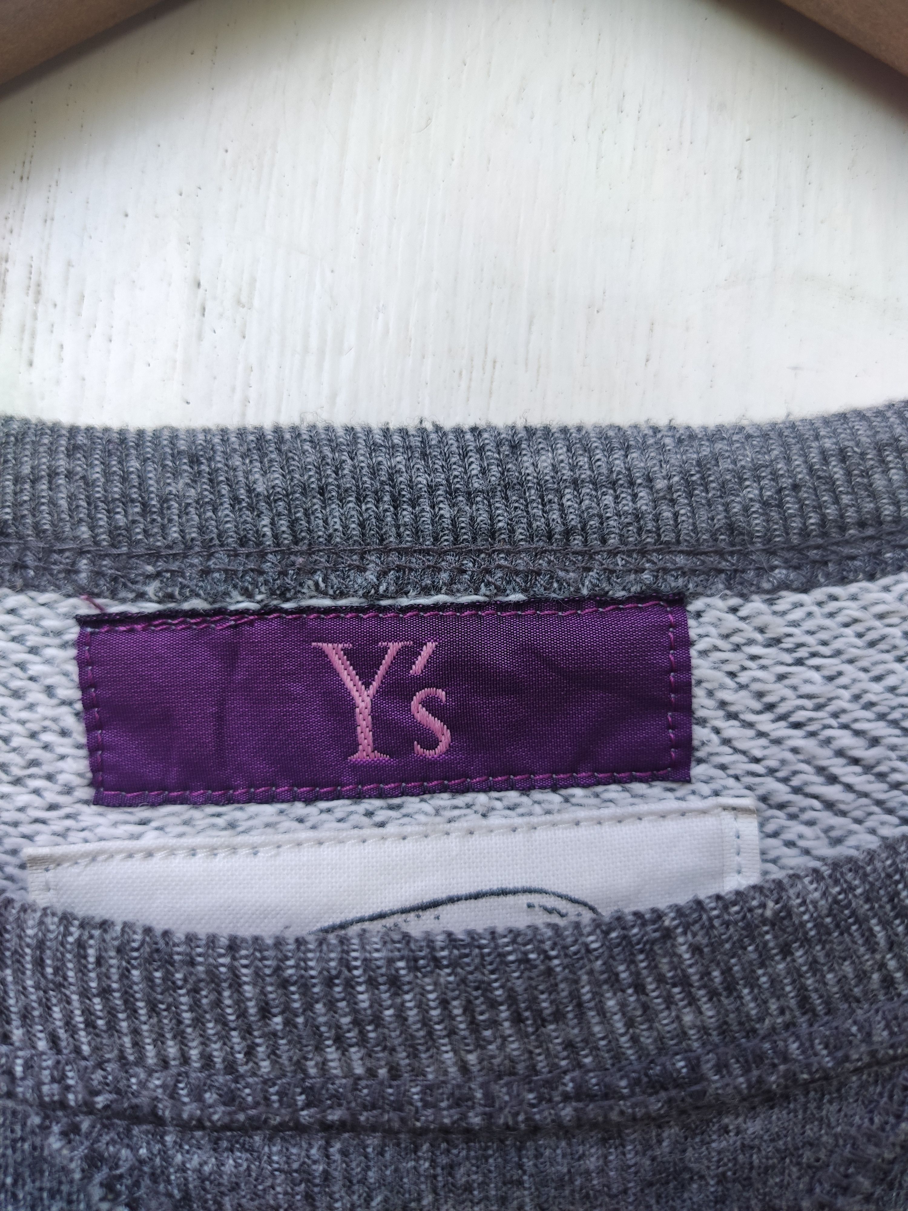 Yohji Yamamoto Y's sweatshirt Y's bean xious for sample Size US S / EU 44-46 / 1 - 7 Thumbnail