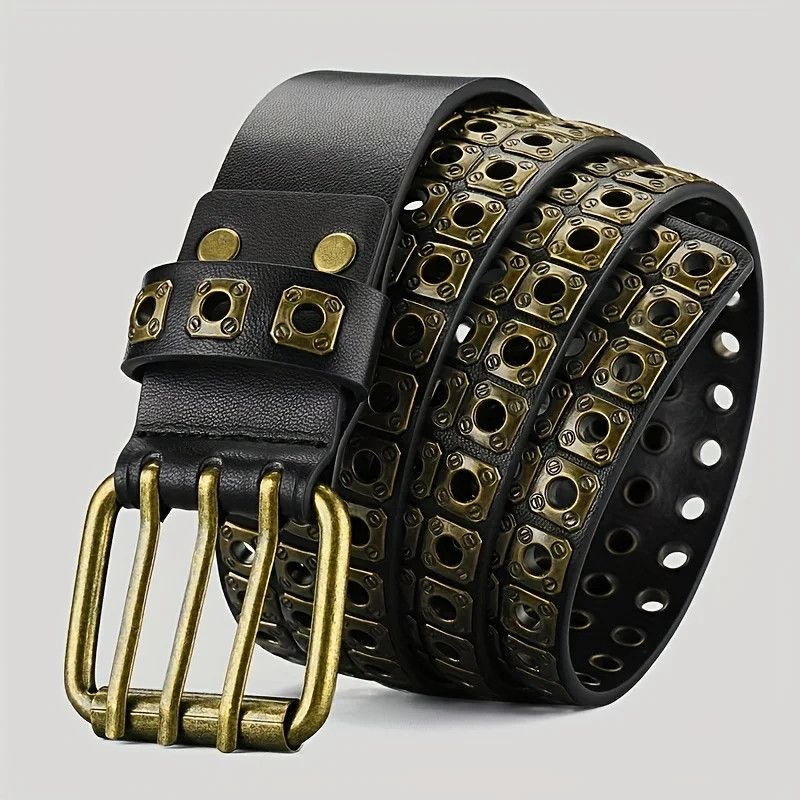 Japanese Brand Rivet studded belt Size ONE SIZE - 3 Thumbnail