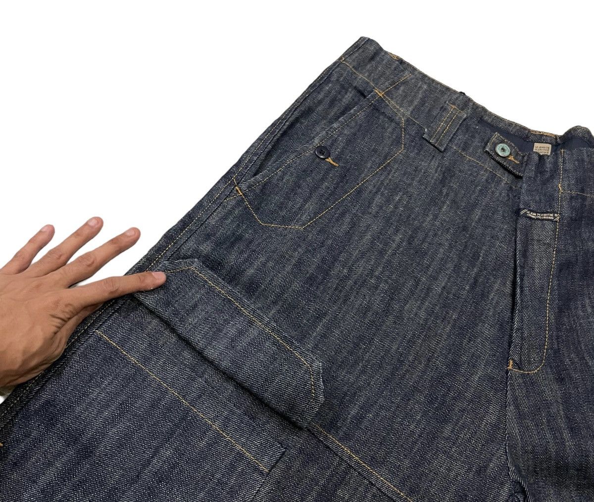 Vintage Marithe Francois Girbaud Bondage Denim Pants