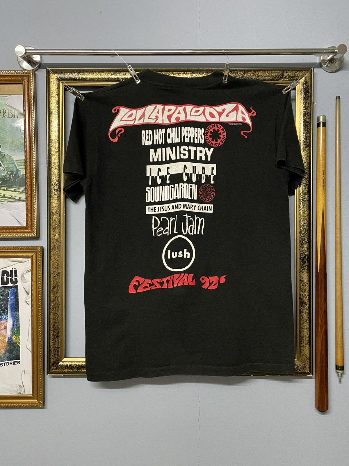 Vintage Vintage 1992 Lollapaloza Festival Og Line Up Single Stitch Size US L / EU 52-54 / 3 - 11 Thumbnail